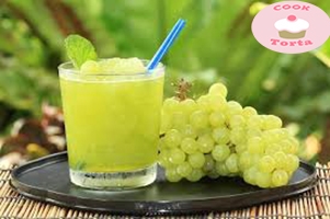 اسهل طريقة عمل عصير العنب في البيت
